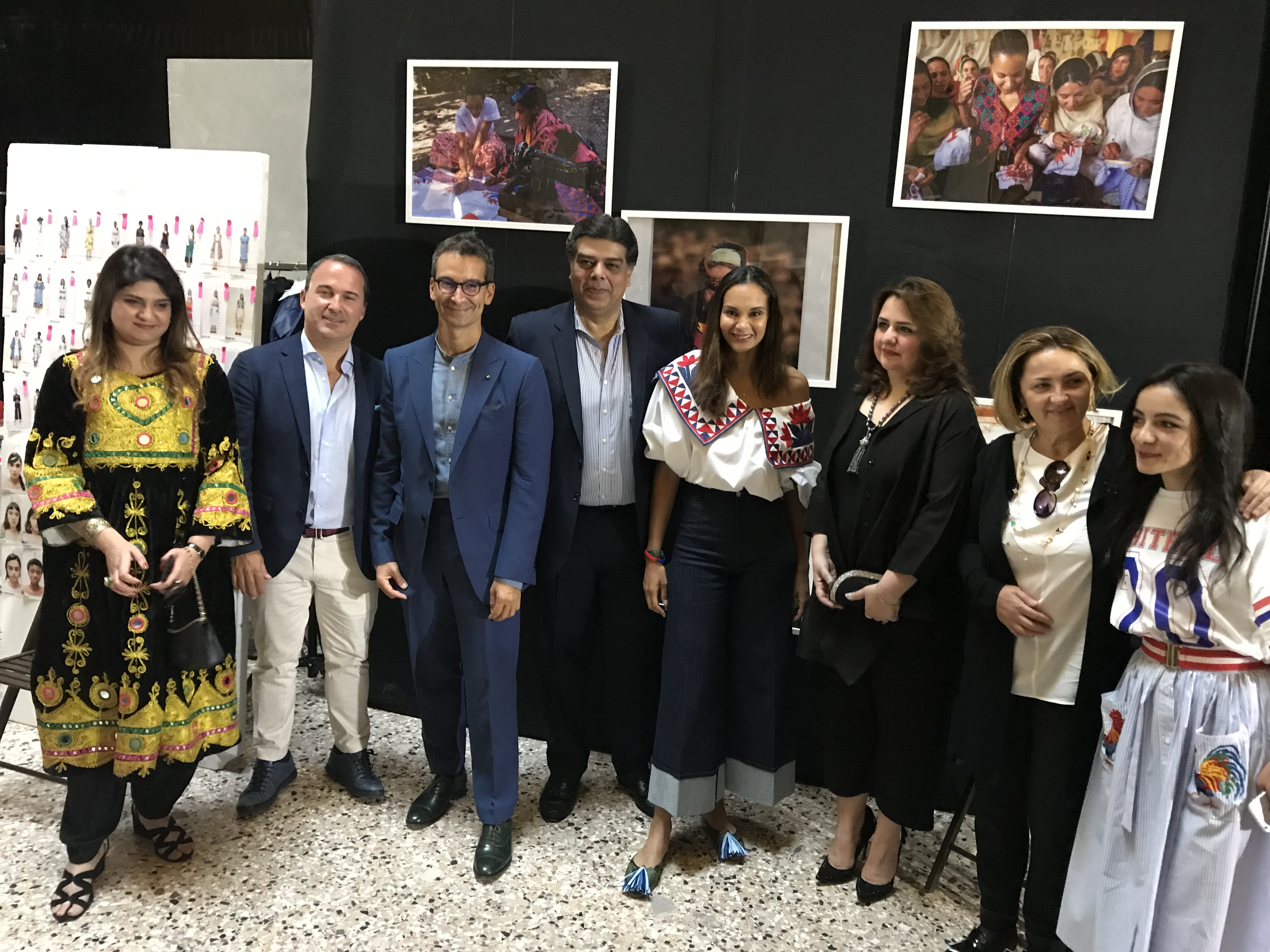 The artisan skills of Pakistan meet with the Italian design at the Milan Fashion Week
