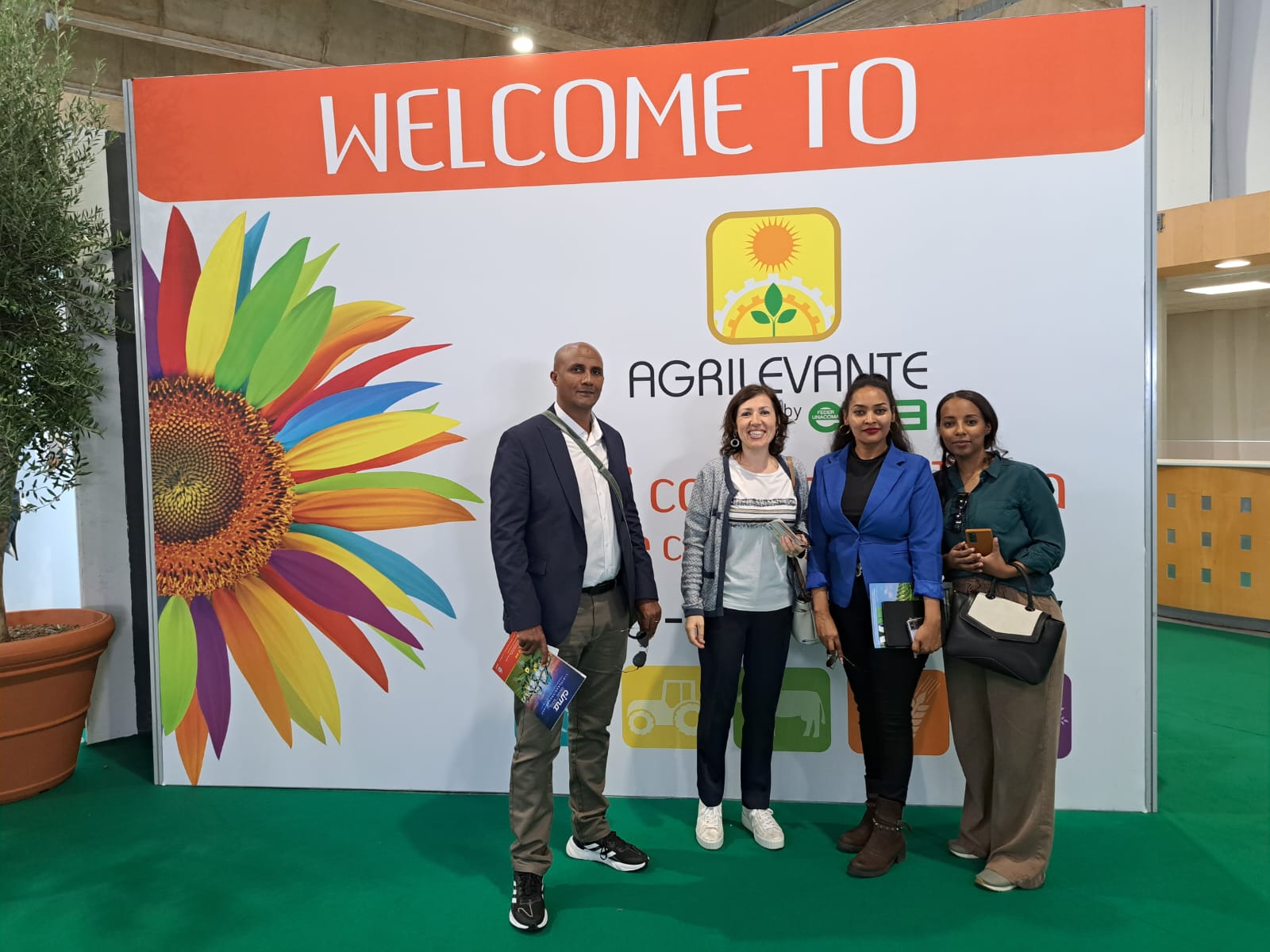 Ethiopian Study Tour and Delegation to Agrilevante fair 