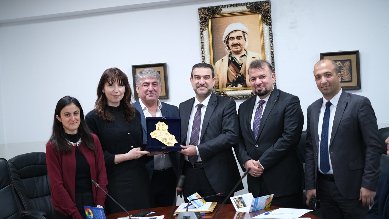 AICS Amman visita l'Enterprise Development Center di UNIDO a Erbil