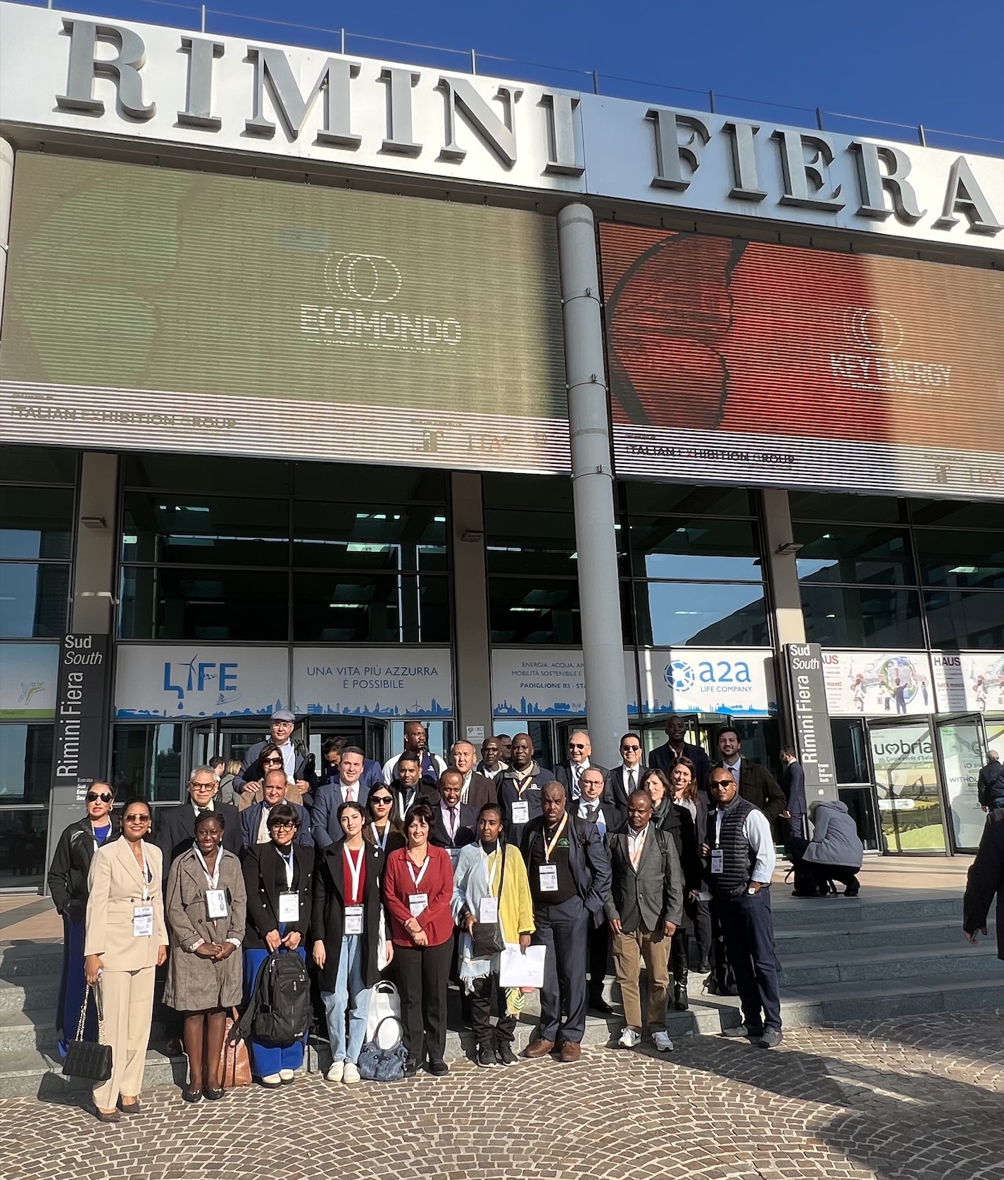 UNIDO ITPO Italy organized delegation in energy and environment at Ecomondo & Key Energy 2022