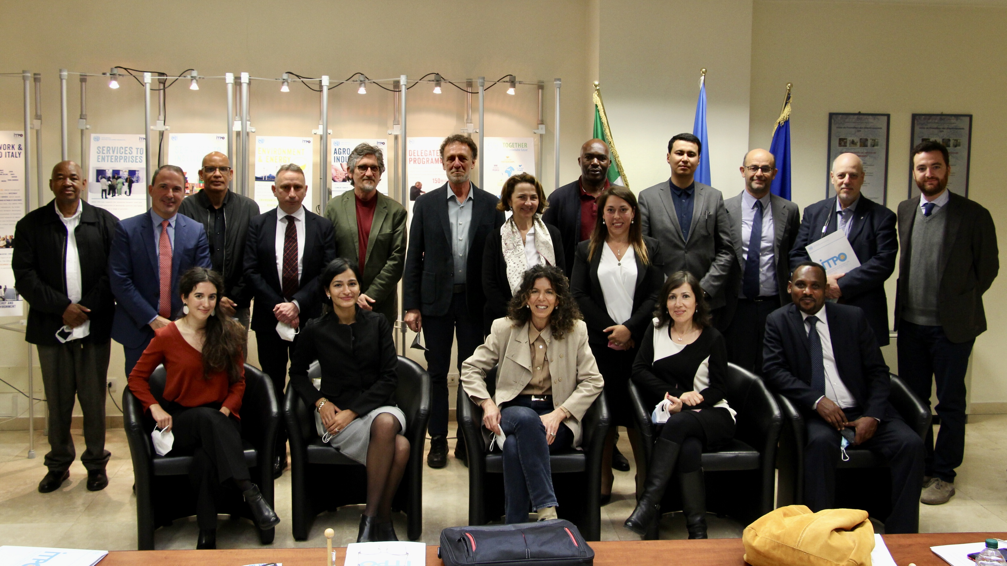 FIPEE meeting at UNIDO ITPO Italy with the Italian Ministry of Ecological Transition and institutional country counterparts