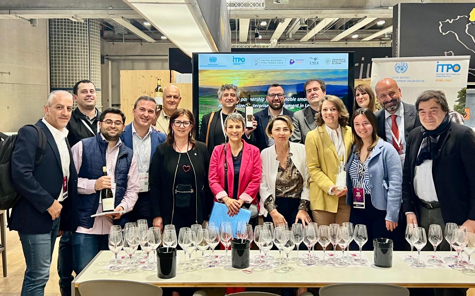 Vinitaly 2024 e Study Tour in Friuli Venezia Giulia Region per aziende libanesi nel settore del vino