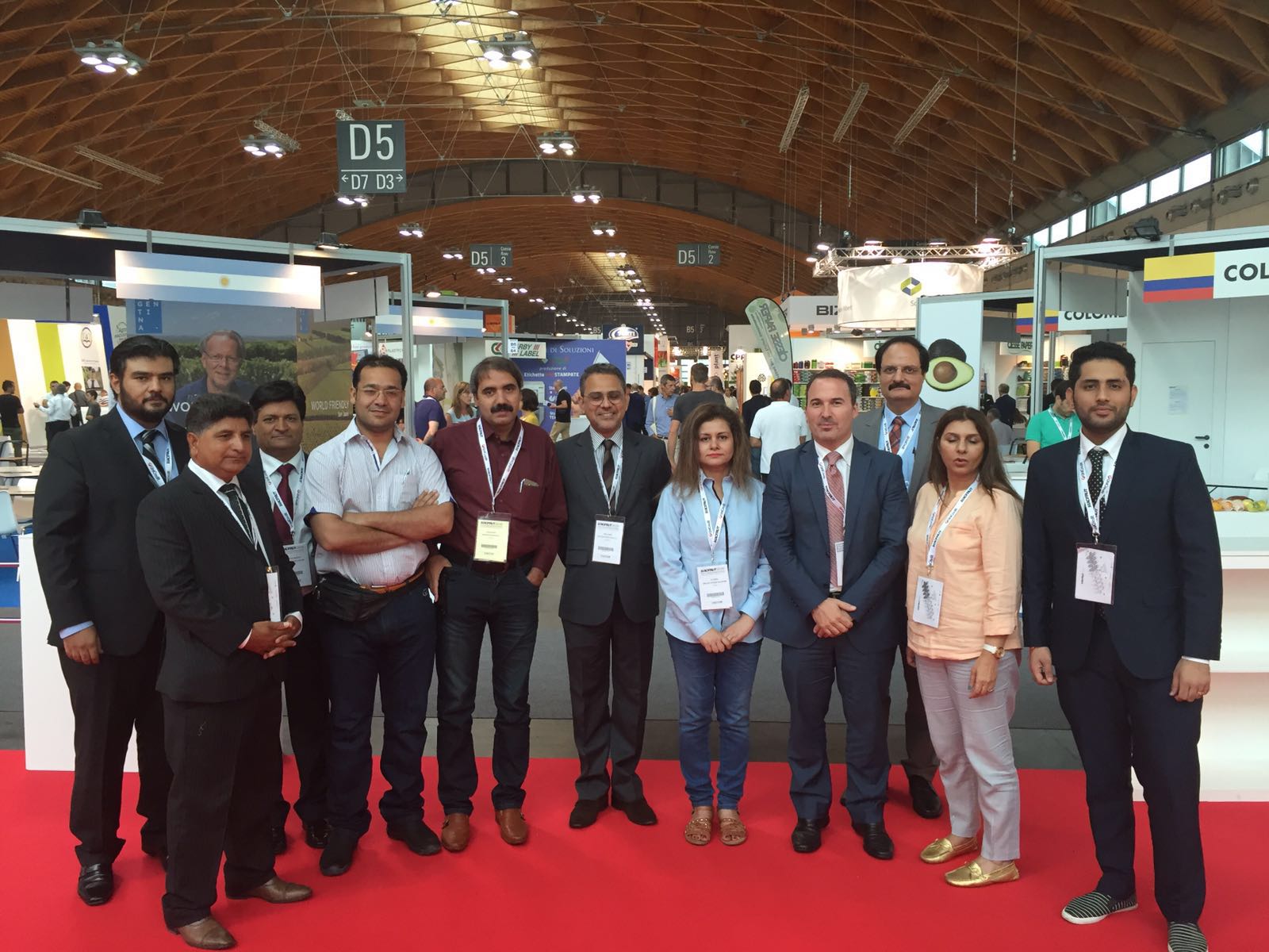 Delegation of companies from Pakistan and Mozambique at Macfrut 2016