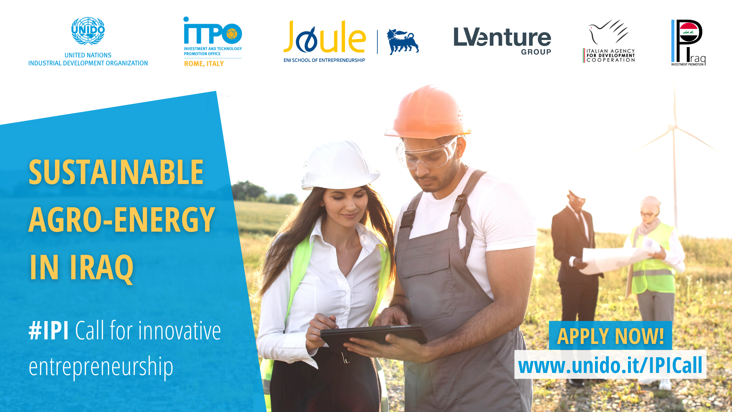 Sustainable Agro-Energy in Iraq - #IPI Call for Innovative Entrepreneurship