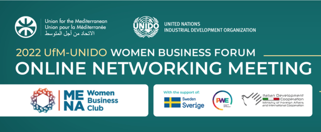 Online Networking Meeting UfM-UNIDO Women Business Forum