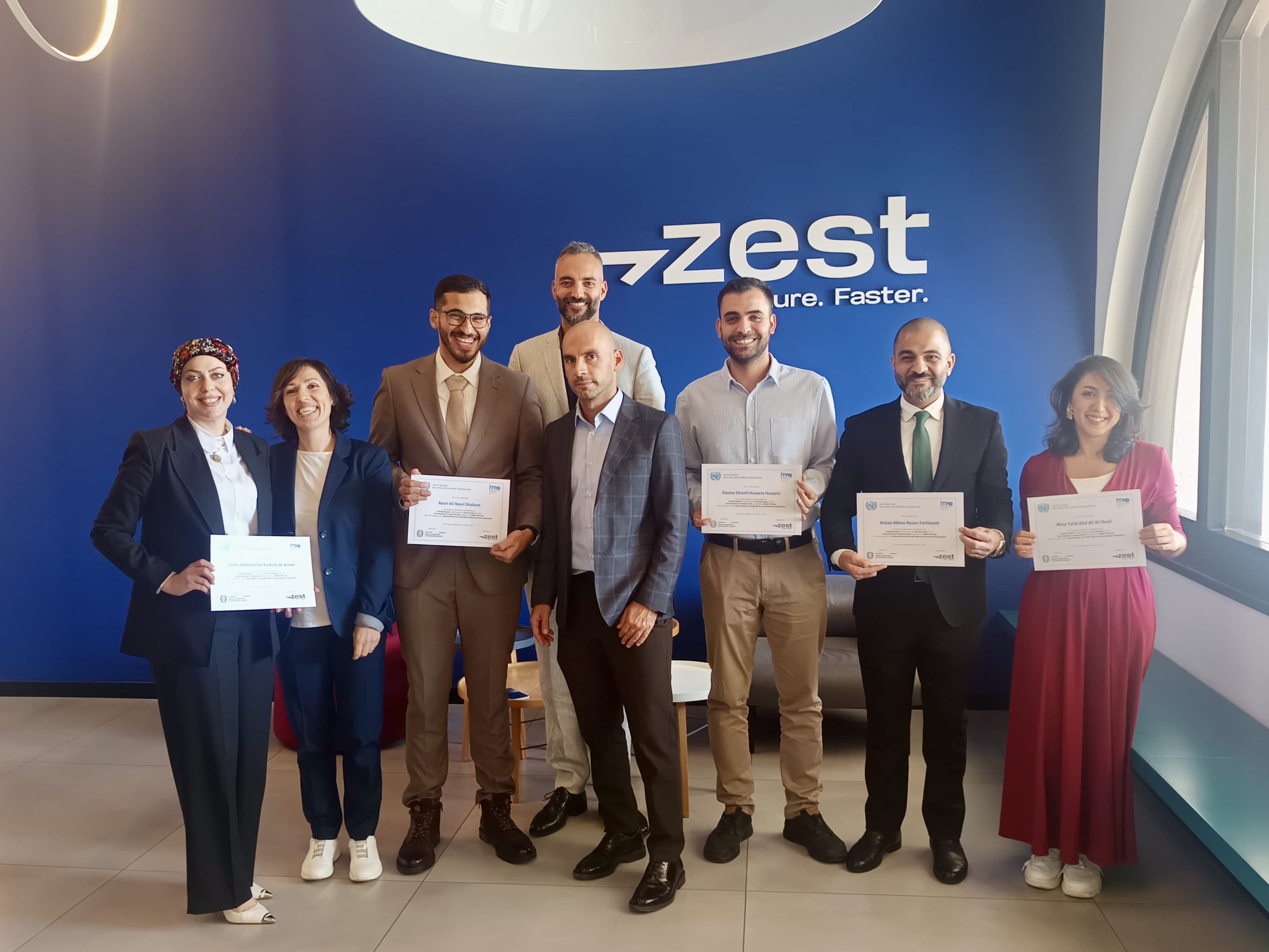 Concluso il Training of Trainers di UNIDO ITPO Italy in collaborazione con Zest Innovation per business manager dall’Iraq