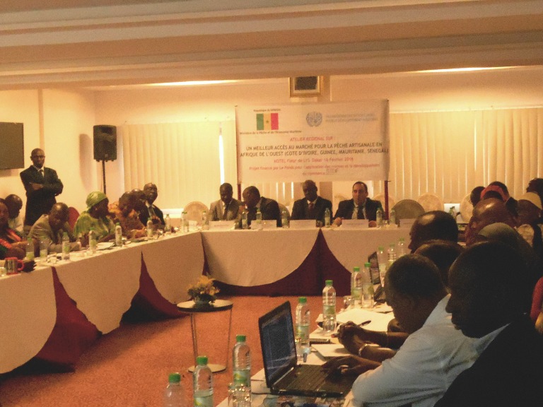 Enhancing fishery in Côte d'Ivoire, Mauritania, Senegal and Guinea - ITPO Italy at the project launch