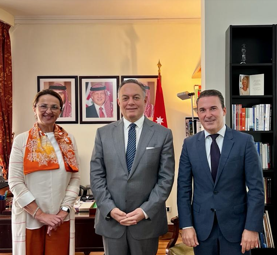 UNIDO ITPO Italy incontra S.E. l'Ambasciatore giordano in Italia in vista della Jordan Investment Promotion Mission